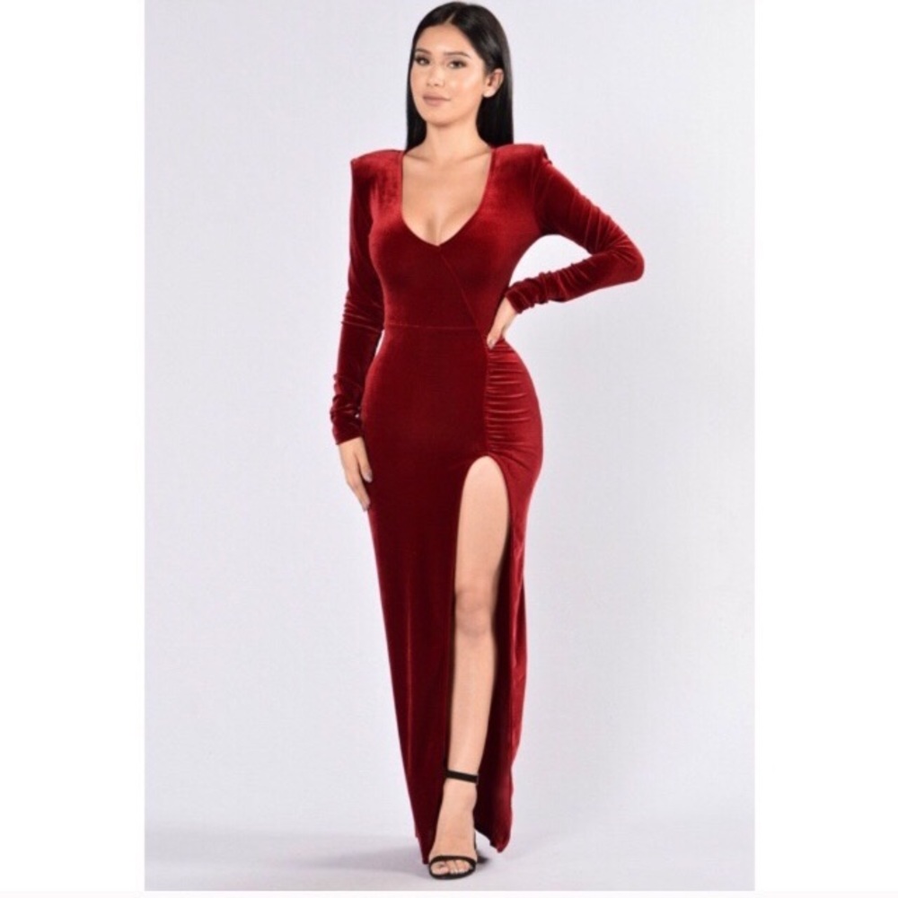 Long split dress❤️